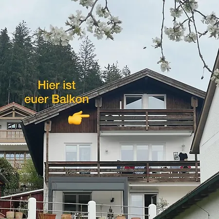 Ubytování v soukromí With A View - Mit Balkon Und Bergblick - Zwischen Muenchen Und Rosenheim